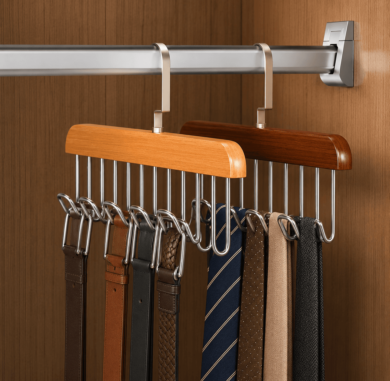 8 Hook Wardrobe Organizer